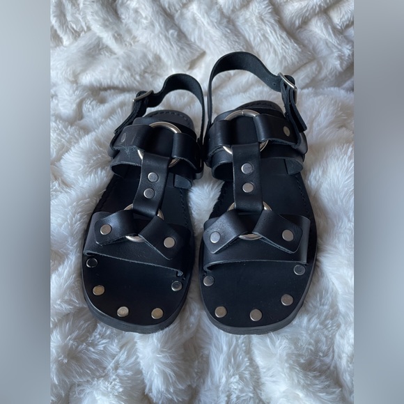 New RE/DONE 70s Tire Tread Sandals - Picture 10 of 16